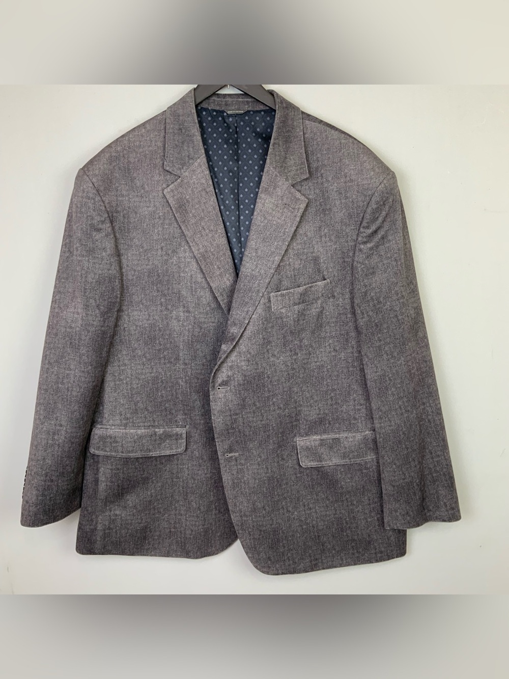 Oak Hill DXL Sz 2XL 50/52 Velvety Charcoal‎ Gray Blazer Sport Coat PRISTINE